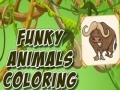 Játék Funky Animals Coloring