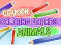 Játék Cartoon Coloring for Kids Animals
