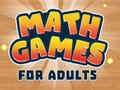 Játék Math Games for Adults