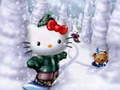 Játék Hello Kitty Christmas Jigsaw Puzzle