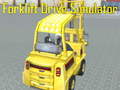 Játék Forklift Drive Simulator