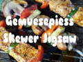 Játék Gemuesepiess Skewer Jigsaw