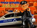 Játék Police Officers Puzzle