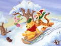 Játék Winnie the Pooh Christmas Jigsaw Puzzle 2