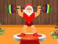 Játék Santa Weightlifter