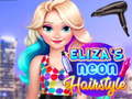 Játék Eliza's Neon Hairstyle