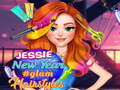 Játék Jessie New Year #Glam Hairstyles