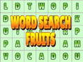 Játék Word Search Fruits