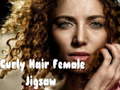 Játék Curly Hair Female Jigsaw