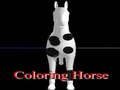Játék Coloring horse