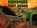 Játék Dinosaurs Fight Jigsaw