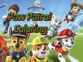Játék Paw Patrol Coloring