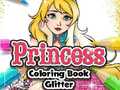 Játék Princess Coloring Book Glitter