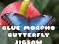 Játék Blue Morpho Butterfly Jigsaw