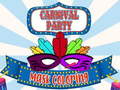 Játék Carnival Party Mask Coloring