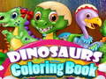 Játék Dinosaurs Coloring Books