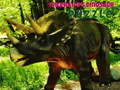 Játék Triceratops Dinosaur Puzzle