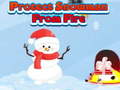 Játék Protect Snowman From Fire