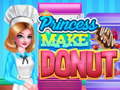 Játék Princess Make Donut Cooking