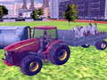 Játék 3D city tractor garbage sim