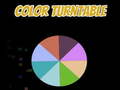 Játék Color Turntable