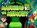 Játék Ben 10 Matching The Memory