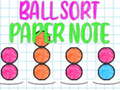 Játék Ball Sort Paper Note