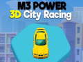 Játék M3 Power 3D City Racing