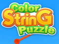 Játék Color string puzzle