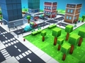 Játék Pixel City Runner 3D