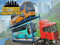 Játék City Bus Transport Truck 