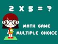 Játék Math Game Multiple Choice