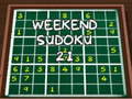 Játék Weekend Sudoku 21