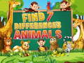Játék Find 7 Differences Animals