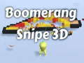 Játék Boomerang Snipe 3D