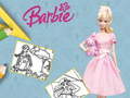 Játék Barbie Doll Coloring Book