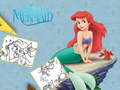 Játék The Little Mermaid Coloring Book