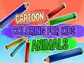 Játék Cartoon Coloring Book for Kids Animals