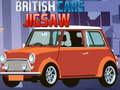 Játék British Cars Jigsaw
