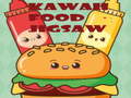 Játék Kawaii Food Jigsaw