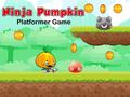 Játék Ninja Pumpkin Platformer Game