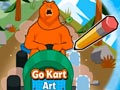 Játék Grizzy and the Lemmings: Go Kart Art