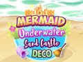 Játék Mermaid Underwater Sand Castle Deco