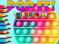 Játék Pop It Coloring Book
