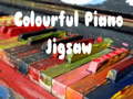 Játék Colourful Piano Jigsaw