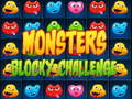 Játék Monsters blocky challenge