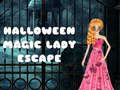 Játék Halloween Magic Lady Escape