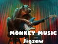 Játék Monkey Music Jigsaw