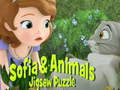 Játék Sofia And Animals Jigsaw Puzzle