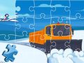 Játék Winter Trucks Jigsaw